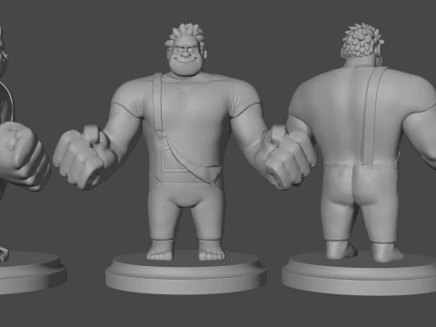 Ralph 3D Model