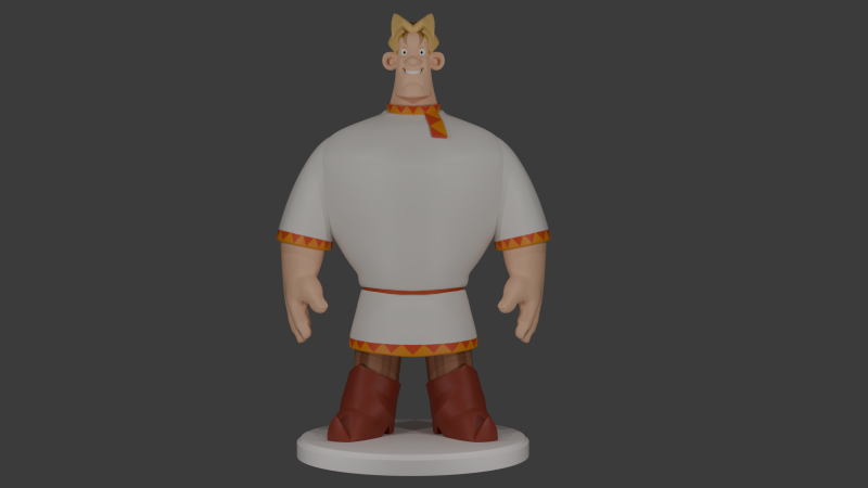 Alyosha Popovich 3D Modell .c4d .max .obj .3ds .fbx .stl .blend 