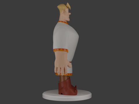 Alyosha Popovich 3D Modell