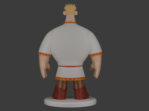 Alyosha Popovich 3D Modell
