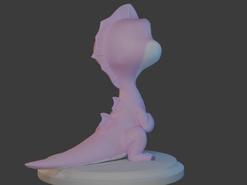 Stylized dinosaur 3D Model