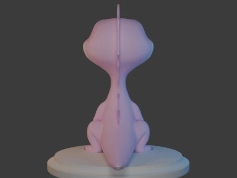 Stylized dinosaur 3D Model