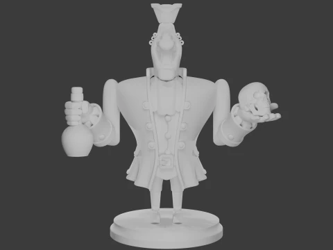 리브시 박사 3D 모델