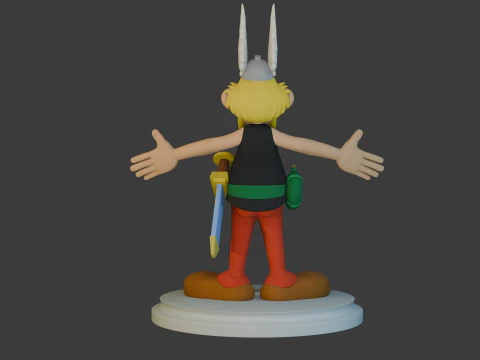 Obelix 3D Model