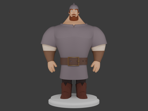 Ilya Muromets 3Dモデル