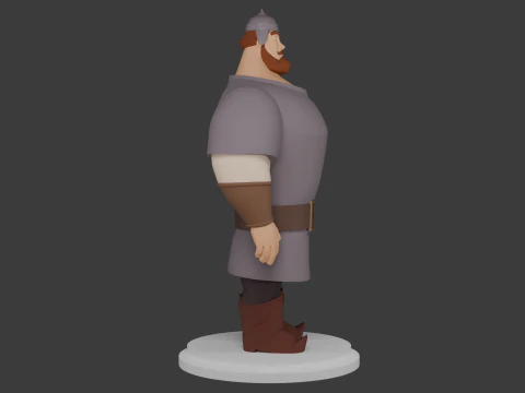Ilya Muromets 3D Model