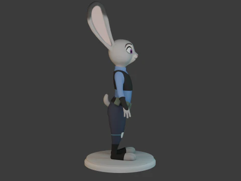 Judy Hopps 3D Model