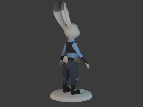 Judy Hopps Modèle 3D