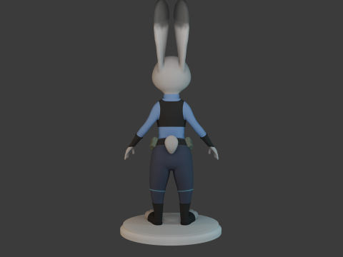 Judy Hopps Modèle 3D