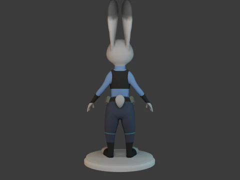 Judy Hopps 3D Model