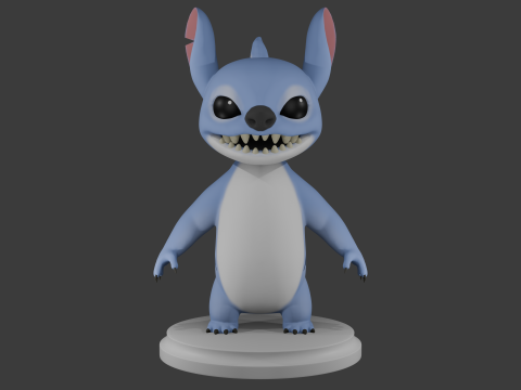 Stitch Modelo 3D