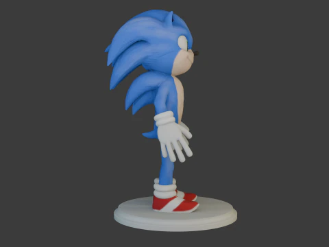 Sonic 3D Model