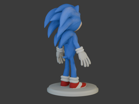 Sonic Model 3D
