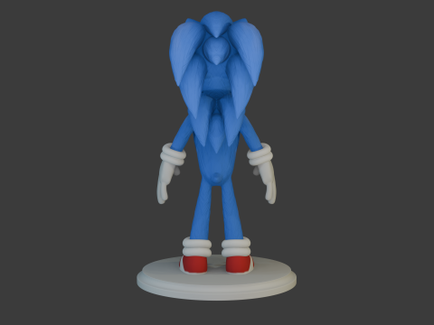 Sonic Model 3D