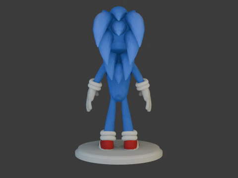 Sonic 3D Model