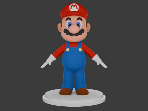 Mario Model 3D