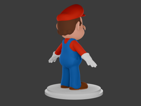 Mario 3D Model