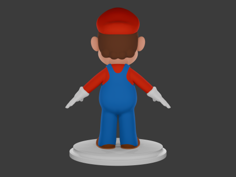 Mario 3D Model