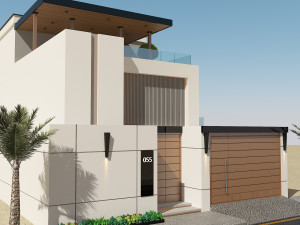 Private Villa create in 3dmax2015 and vray 3 Modello 3D