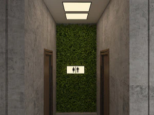 Modern Restaurant and Cafe Toraldo Interior Scene 3D Model