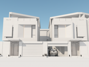 Private Residential Villas Complex created in 3dmax2015 and Vray 3 3D 模型