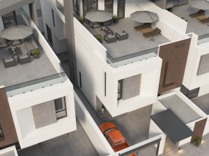 Private Residential Villas Complex created in 3dmax2015 and Vray 3 3D 模型