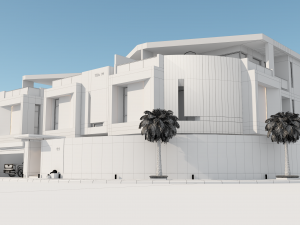 Private Residential Villas Complex created in 3dmax2015 and Vray 3 3D 模型
