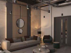 3D Reception Dining Interior design project 3D 模型