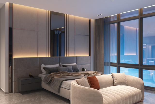 LUXURY MASTER BEDROOM 3D Model .c4d .max .obj .3ds .fbx .stl .blend 