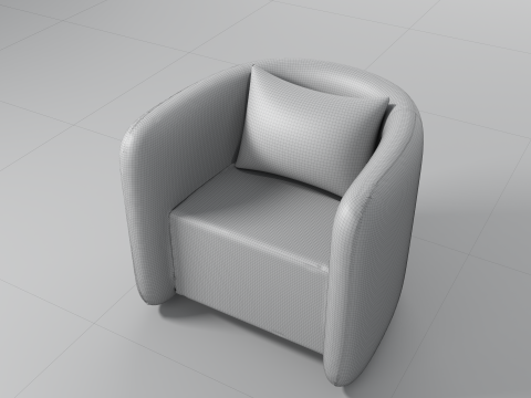ARMCHAIR Modello 3D