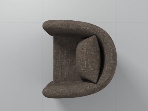 ARMCHAIR Modello 3D