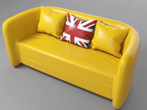 COLORFUL SOFA 3D Model