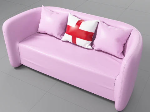 COLORFUL SOFA 3D Model