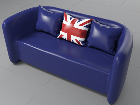 COLORFUL SOFA Modello 3D