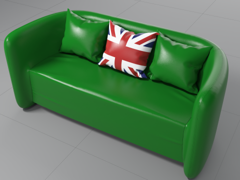 COLORFUL SOFA Modello 3D