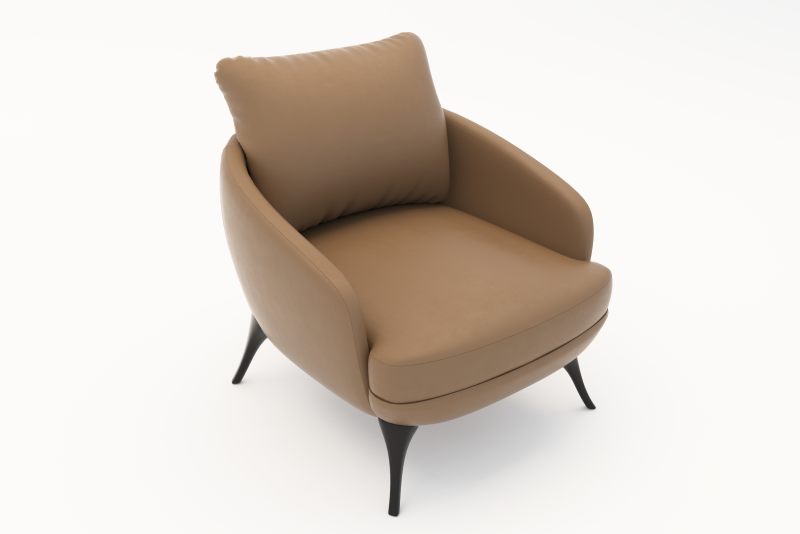 LARGE ARMCHAIR - FIXED 3D Model .c4d .max .obj .3ds .fbx .stl .blend