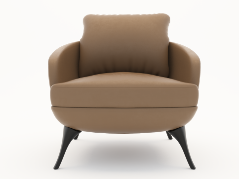 LARGE ARMCHAIR - FIXED 3D Model