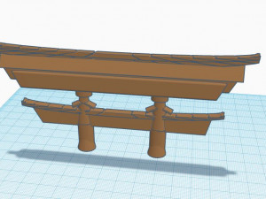 japanese shinto shrine 3D 打印模型
