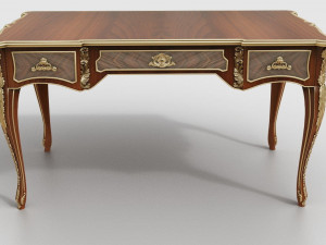 bureau louis xv 3D Model