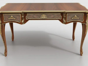 bureau louis xv 3D Model