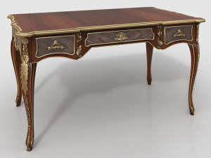 bureau louis xv 3D Model