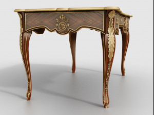 bureau louis xv 3D Model