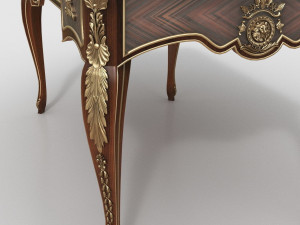bureau louis xv 3D Model