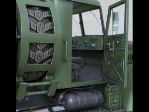 kraz-258b tz-22 3D Модель