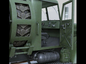 kraz-258b tz-22 3D Model