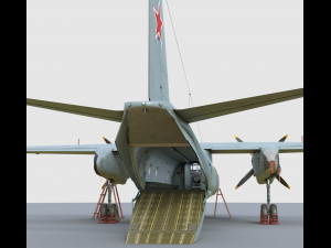 antonov an-26 Modèle 3D