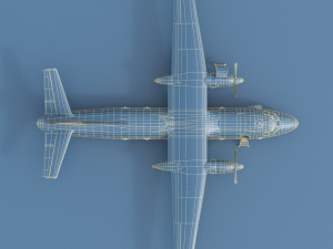 antonov an-26 Modèle 3D