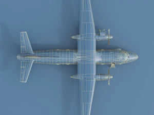 antonov an-26 3D Model