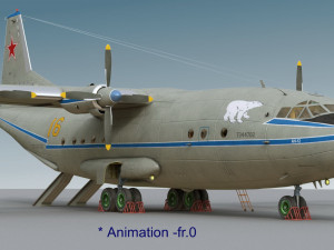 antonov an-12b 3D Model