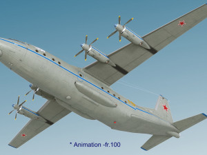 antonov an-12b 3D Model